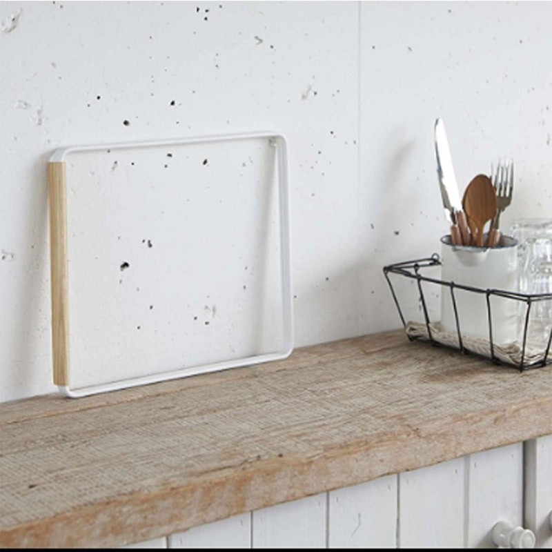 Kitchen Countertop Dish Cloth Drying Rack, 3 Arms Folding Dishcloth