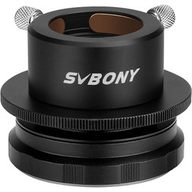 SVBONY SV149 Camera Lens Adapter for Nikon AF Camera Lens Adapter 1.25" Eyepiece M42 CCD Adapter for Photo Guide