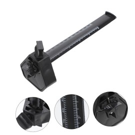 ARTIBETTER Scribe Pencils Pencil Sharpener Carpentry Tools Drill Clamps for Woodworking Mechanical Pencil Multi Tool Blade Carpenter Scraper Tool Marking Gauge for Woodworking Black Pp