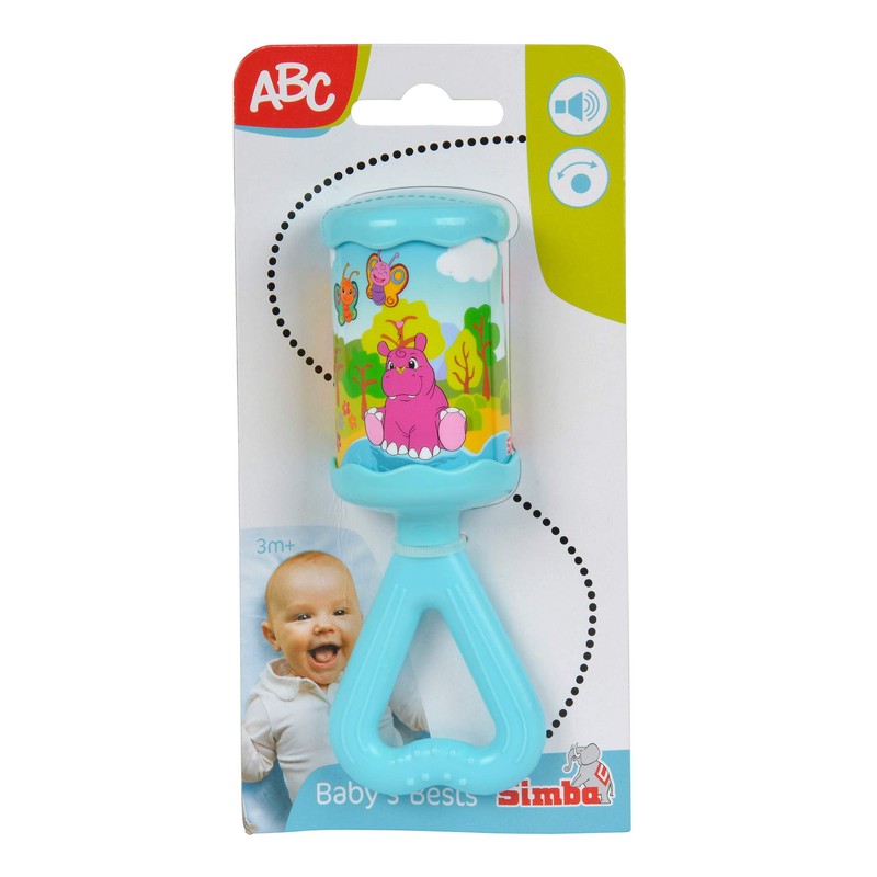 Simba Abc 104011305 Kling Klang Rattle 12 Cm, sort.