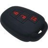 GFDesign 2 Pcs Silicone 3 Buttons Key Fob Cover Remote