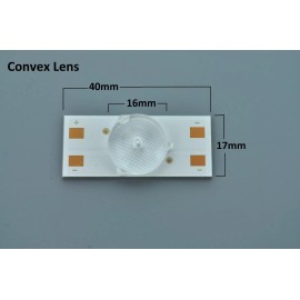 Plazmo Industries Individual LED bulb with lense for 32+inch LED TV repair