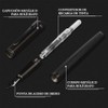 Juego de pluma estilográfica, Pluma Estilográfica Ultra Elegante con Convertidor,