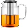 Aquach Borosilicate Glass Teapot 85oz/2500ml - Large Capacity Teapot for