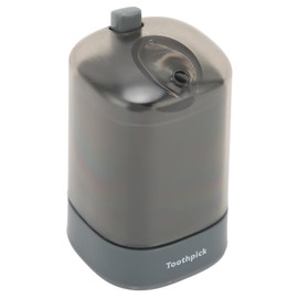 Toothpick Holder Thickening, Dispenser for Toothpick Box Automatic Automatic Dispenser Pop Up Kitchen RestaurantBlack (Black)