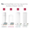 El recambio cuadrado Diaper Genie Jumbo con pelcula continua Puede