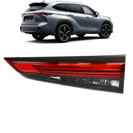 labwork Passenger Side Inner Tail Light Replacement for Toyota Highlander 2020-2022 Rear Tail Lamp Assembly 815800E180 TO2803156