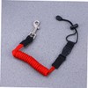 CORHAD 2 Pcs Elastic Fishing Rod Leash Safety Cord Tether