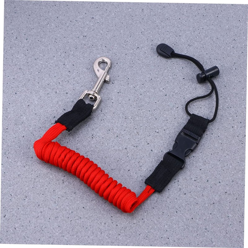 CORHAD 2 Pcs Elastic Fishing Rod Leash Safety Cord Tether