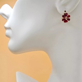 JEYFEL 18K Gold Plated Huggies Earrings Set - 6 Pairs. Oro Laminado