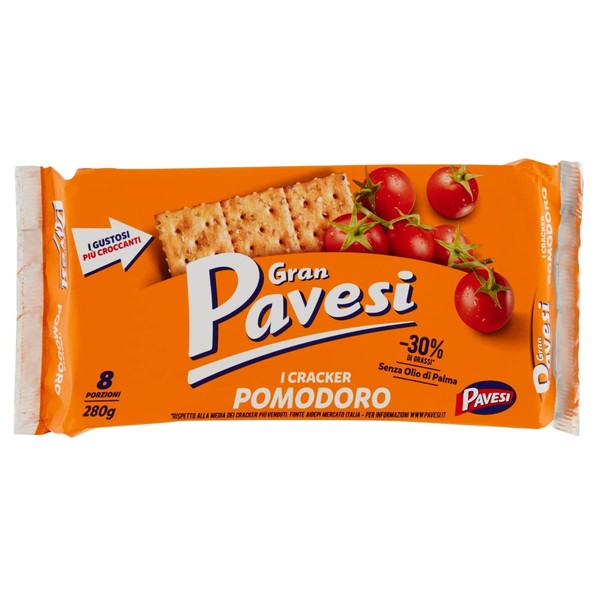 Gran Pavesi Cracker Pomodore / Tomato 250 g
