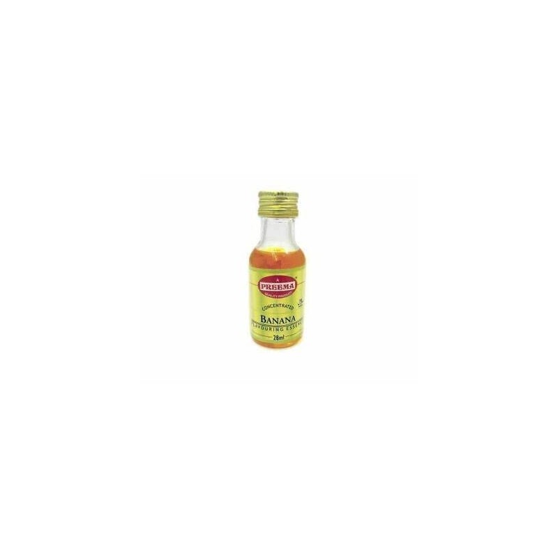 Preema Banana Flavouring Essence 3X28ml Small Size Premium Quality