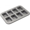 Judge JB60 Non-Stick Mini Loaf Tin with 8 Rectangular Cups,