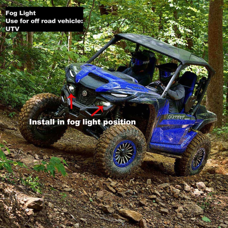 Katana atv utv off road fog only