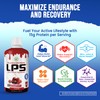 LPS Liquid Collagen & Whey Protein Supplement - Sugar-Free, Dye-Free,