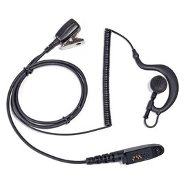 YNIBST Motorola Income Earphones with Microphone, Single Ear, Wired, Open-Air Type, Compatible with GL2000, GDR4800, GDR4200, GDB4500, GDB3500