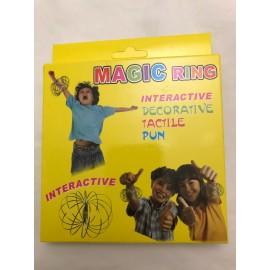 Unbranded fidget Magic Ring Interactive Toy Bracelet Fun Kinetic Spring Arm Stress toys