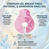 Breast Ice Pack 2 Pack Gel Ice Pack for Breast