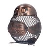 Art Wrought Iron Owl Storage Tank Metal Money Box Handicrafts