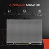 A-Premium Engine Coolant Radiator Assembly with Transmission Oil Cooler Compatible