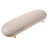 TOVINANNA Nail Arm Rest Pillow Wooden Hand Rest Stand for