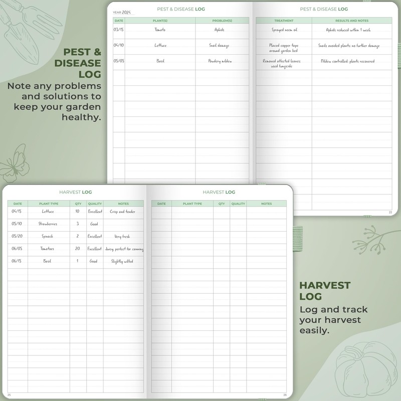 Clever Fox Gardener’s Journal – Guided Gardening Notebook to Plant
