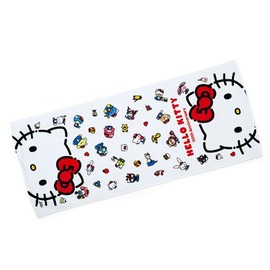 Sanrio 129933 Sanrio Characters Face Towel Hello Everyone! 31.5 x 13.4 x 0.1 inches (80 x 34 x 0.3 cm) Character