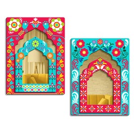 Sehaz Artworks Jharokha Wall Art | Wall Decoration Items for Living Room & Bedroom