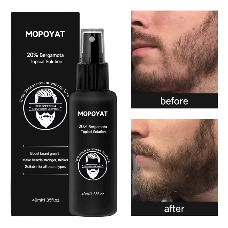 2xcontiene De Biotina Suero Para Crecimiento De La Barba 20%