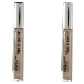 ?? LOT OF 2?? - Neutrogena Healthy Skin Radiant Cream Concealer IVORY LIGHT  #01