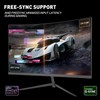 24 Inch Curved Gaming Monitor, 180Hz FHD 1080P Compueter Monitor,