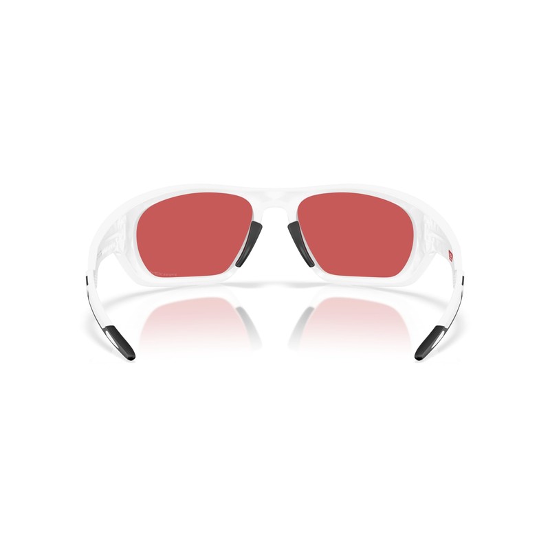 Oakley OO9431 Lateralis Sunglasses, Matte White/Prizm Snow Sapphire, 60 mm