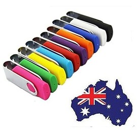 AUS, Wholesale/Bulk/Lot 10Pcs USB Flash Drives Thumb Data Storage Pen U Disk Memory Stick (10PCS - 64GB)
