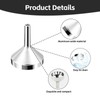 5 Pcs Mini Funnels for Filling Bottles – Small Stainless
