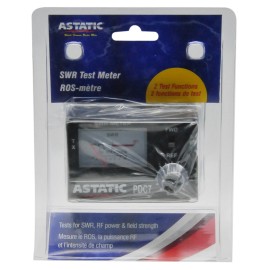 Astatic PDC7  302-01768 Compact 3-Function SWR Test meter  Black Brand NEW