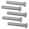 5 Pack Gray Sleeve and Cap Set for Pool Safety