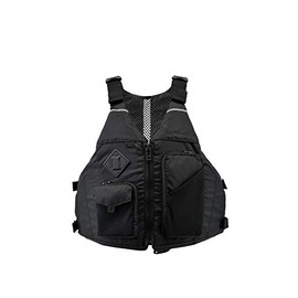 Astral, E-Ronny Men’s PFD, Durable Life Jacket for Fishing, Touring, and Kayaking, Space Black, Large-X-Large