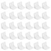Vanyibro 30Pcs Plastic Furniture Corner Brace,L Shape Bracket for Secure