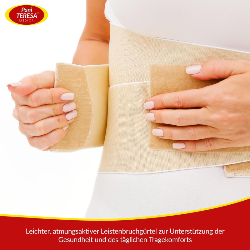 Pani TERESA MEDICA Hernia Belt Hernia Belt Flexible Adjustable Hernia