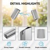 Avvchuy 18 Pairs Magnets Curtain Clips for Closure, Magnetic Closure