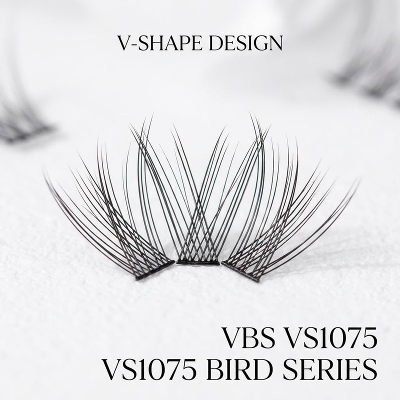 VBS self-adhesive eyelashes 10mm Beauty | Natural Lash Clusters for
