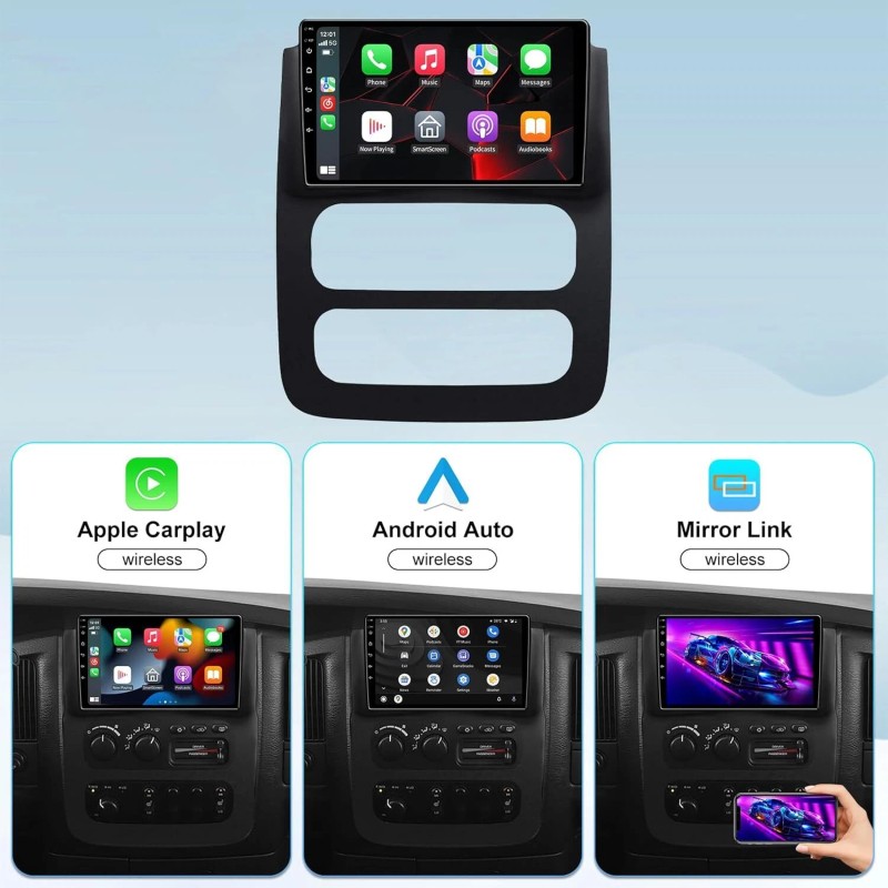 unbranded For 2002-2005 Dodge Ram 1500 2500 3500 Android 12.0