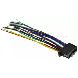Pioneer Wire Harness for Pioneer AVH110BT AVH120BT AVH170DVD AVH171DVD AVH180DVD