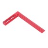 Hole Scribing Ruler Aluminium Alloy Woodworking Right Angle Ruler 45