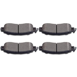 SCITOO D1650 Semi-Metal Brake Pads Kits Front Replacement For Nissan Altima 2013-2019