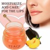 Mascarilla labial de 0,4 oz, hidratante, reparadora de líneas descoloridas,