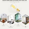 LEOOLS e12 led dimmable g16.5 Light Bulb 6W Equal 60