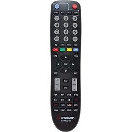 Octagon Original Remote Control RCU 03 for SX888 V2 4K - Remote Control - Can be learned for your TV - also suitable for SX87, SX88, SX89, SX887, SX888, SX889, SF8008 Single Twin Combo, SFX6008,