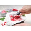 FACKELMANN Ice Cream Scoop, Plastic, with Easy Release Ice Ball