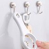 Whitesilver Metal Magnetic Hook
